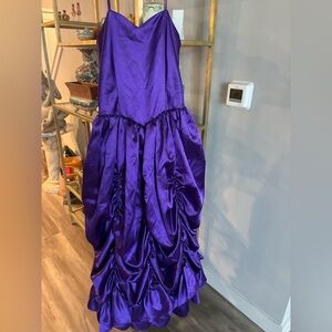 Vintage Purple Formal Dress